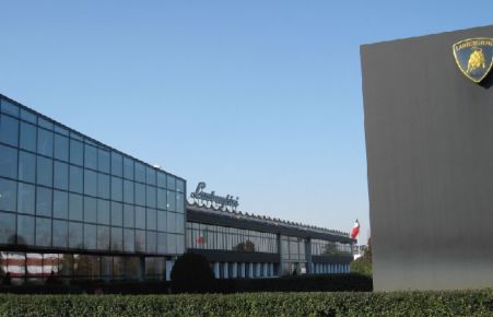 Fire protection system in Lamborghini Italy Automobile Manufacturing Facility
